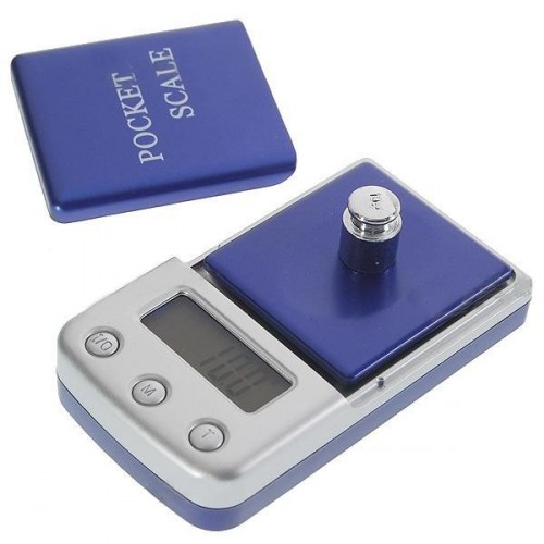 Vrecková digitálna váha s podsvieteným LCD max 500g rozlíšenie 0,1g