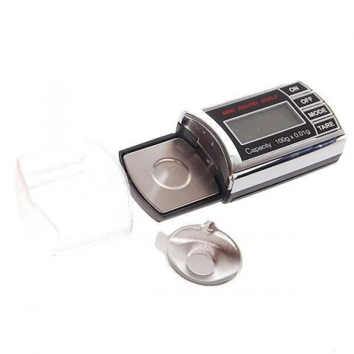 Mini presná digitálna vrecková váha 100g Max / 0.01g
