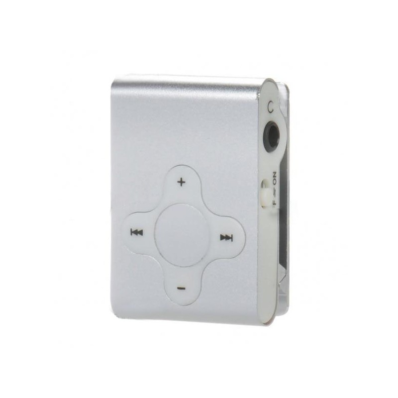 MP3 prehrávač s Micro SD - strieborný
