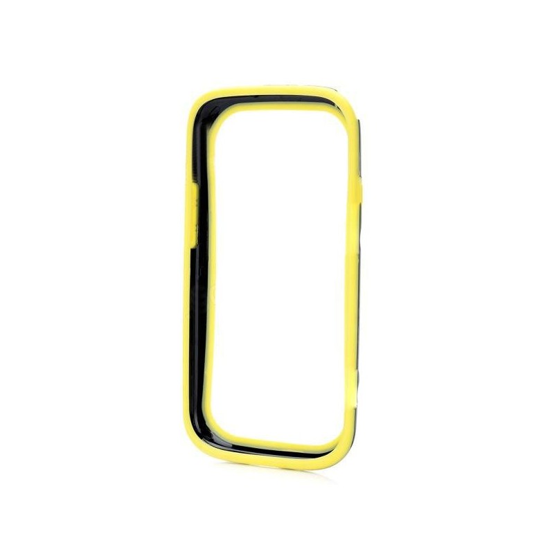 Ochranný rám silikón+plast pre Samsung i9300 Galaxy S III čierny