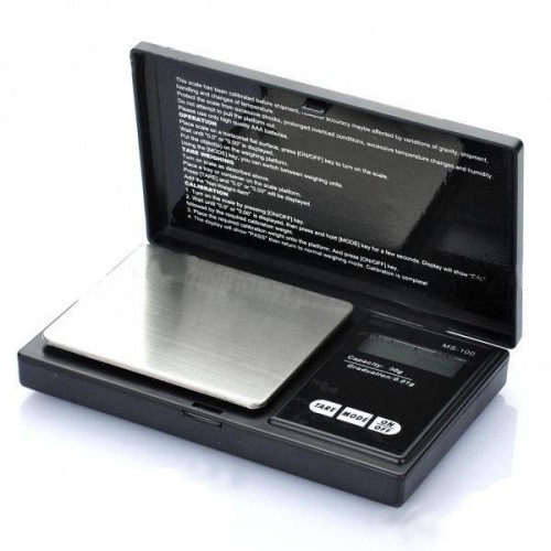 Kapesní digitální mikrováhy (max 500g / rozlišení 0.1g)