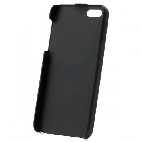 Ochranný hliníkový zadní kryt pro iPhone 5 černo-stříbrný