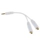 Y-audio kabel 3.5mm splitter
