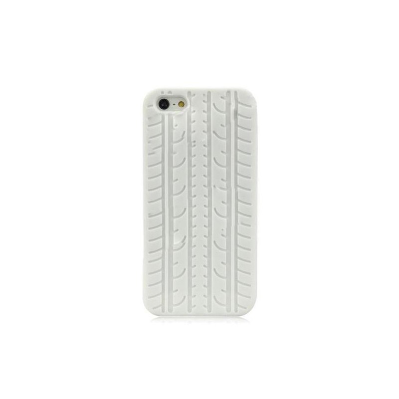 Ochranné silikonové pouzdro pro iPhone 5 - bílé