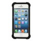 Ochranné pouzdro silikon / plast pro iPhone 5 černé