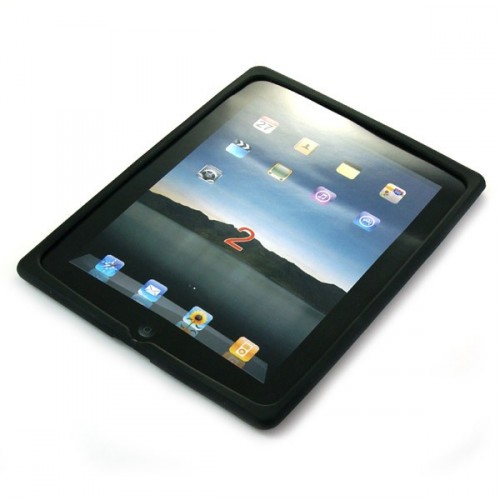 Extra tenký silikónový obal pre iPad 2 - čierny