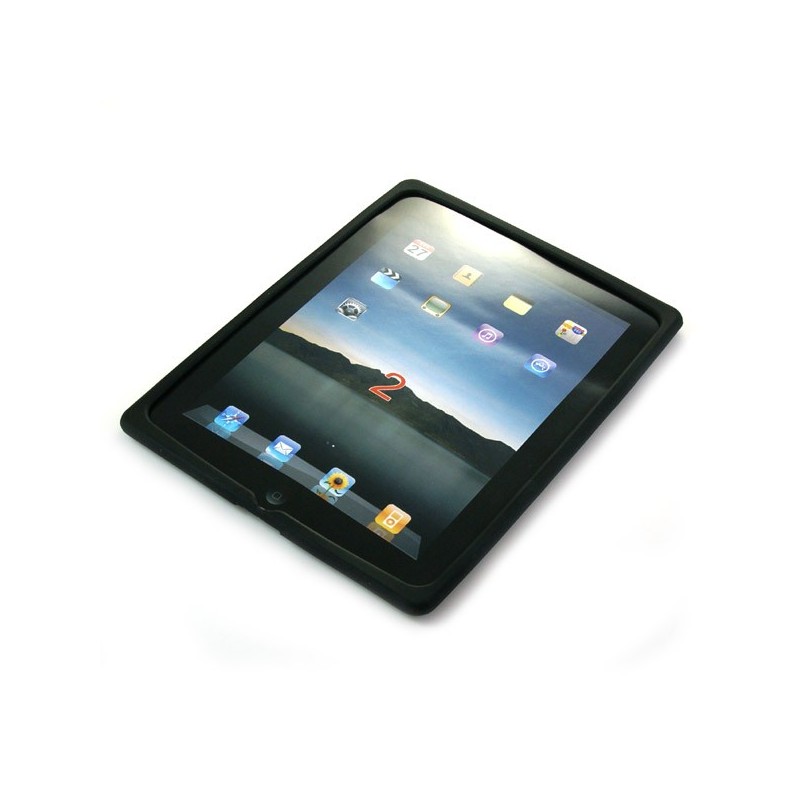 Extra tenký silikónový obal pre iPad 2 - čierny