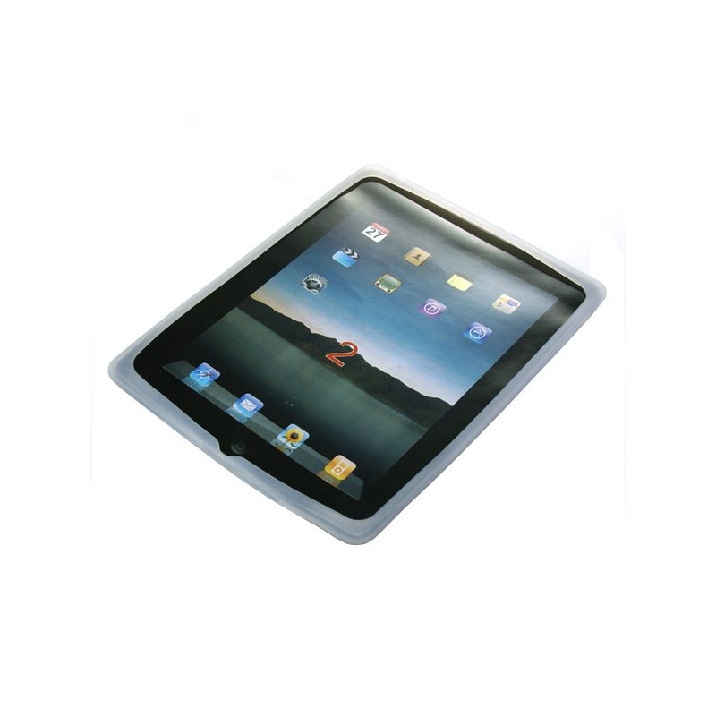 Extra tenký silikónový obal pre iPad 2 - biely