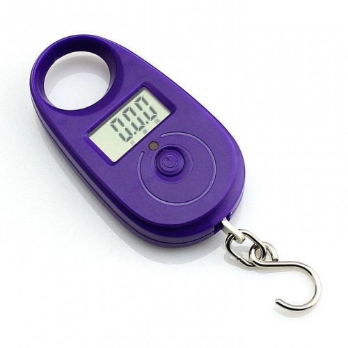 Závesná váha do 25kg presnosť 5g fialová