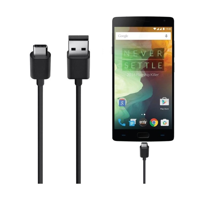 1m Datový kábel USB 2.0 USB-C čierny