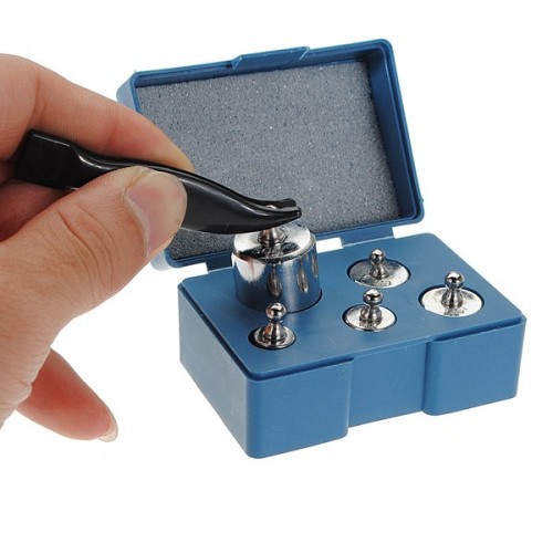 5 dielná sada kalibračných závaží 5g 10g 20g 20g 50g