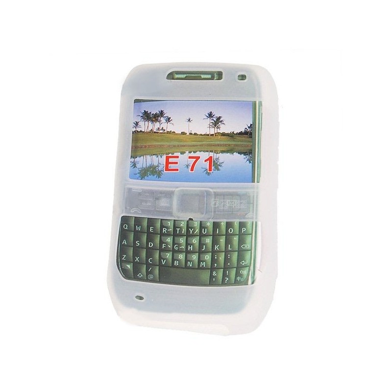 Silikónové puzdro pre telefóny Nokia E71
