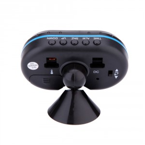 Digitálny teplomer do auta zelený displej