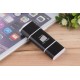 USB 2.0 OTG adaptér/čítačka microSD - čierny