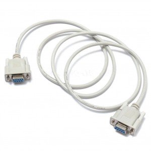 Null Modem kabel RS232 DB9F / DB9F