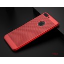 iPhone X zadný MESH kryt červený