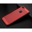 iPhone X zadný MESH kryt červený