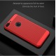 iPhone X zadný MESH kryt červený