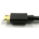 1m VOXLINK USB/microUSB kábel čierny