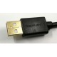 1m VOXLINK USB/microUSB kábel čierny