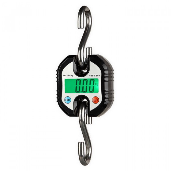 WH-C100 Závesná váha do 150kg čierna