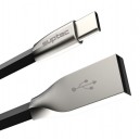 1m SUPTEC USB-C Fast Charge kábel čierny