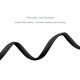 1m SUPTEC USB-C Fast Charge kábel čierny