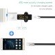 1m SUPTEC USB-C Fast Charge kábel čierny