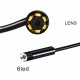2m/8mm USB endoskop pre PC a Android USB/microUSB