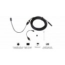 10m/7mm Android endoskop s LED