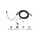 10m/7mm Android endoskop s LED