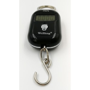 WH-A21 mini digitálna závesná váha do 25kg čierna