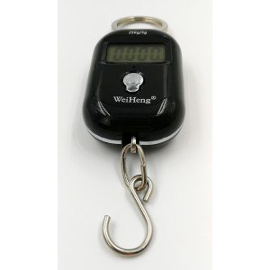 WH-A21 mini digitální závěsná váha do 25kg černá