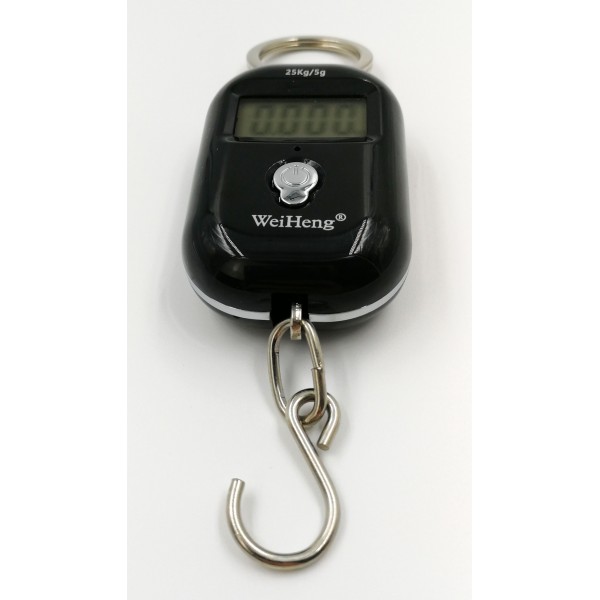 WH-A21 mini digitálna závesná váha do 25kg čierna