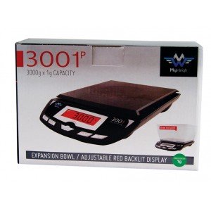 MyWeigh 3001P Čierna do 3000g / 1g