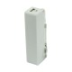 USB Power Banka na 1x 18650 batériu biela