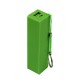 USB Power Banka na 1x 18650 batériu zelená