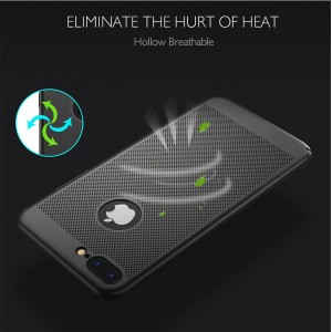 iPhone 7/8 zadný MESH kryt modrý