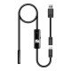 2m 8mm HD Android endoskop s LED