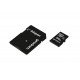 Karta micro-SD HC 64GB class 10 + adaptér SD