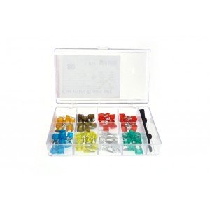 AMiO Sada mini pojistek do auta 80ks