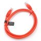 EB273R UTP CAT 5E patchcord kábel 1m červený Esperanza