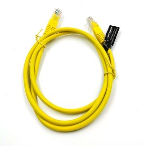 EB273Y UTP CAT 5E patchcord kabel 1m žlutý Esperanza