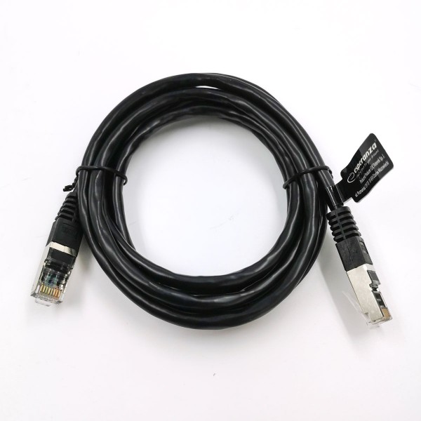 EB285K UTP CAT 6 patchcord kábel 2m čierny Esperanza