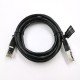 EB285K UTP CAT 6 patchcord kábel 2m čierny Esperanza
