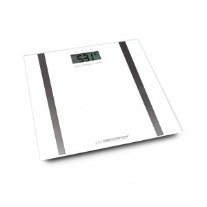 EBS018W Esperanza multifunkční digitální váha Samba bílá