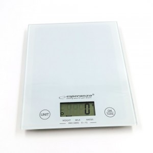 Esperanza EKS002W kuchynská váha Lemon biela 5kg/1g