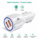 Maclean Energy nabíjačka do auta QC 3.0 MCE478 B - biela Qualcomm Quick Charge QC 3.0 - 5V / 3A, 9V / 1,8A, 12V / 1,6A