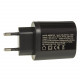 Maclean Energy nabíjačka QC 3.0 MCE479 B - čierna Qualcomm Quick Charge 3,6-6V / 3A, 6-9V / 2A, 9-12V / 1,5A