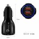Maclean Energy nabíjačka do auta QC 3.0 MCE478 B - čierna Qualcomm Quick Charge QC 3.0 - 5V / 3A, 9V / 1,8A, 12V / 1,6A